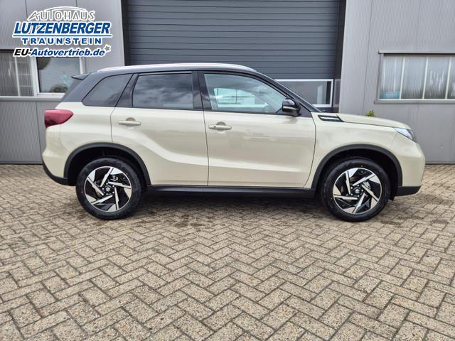 Suzuki Vitara Comfort+ 110PS MHEV 4x4 ALLGRIP 1.4 Boosterjet Allrad Teilleder mit Alcantara Navi Klimaautomatik Sitzheizung ACC PDC v+h R&uuml;ckf.Kamera Suzuki-Radio Apple CarPlay Android Auto Touchscreen 2xKeyless 17-LM 