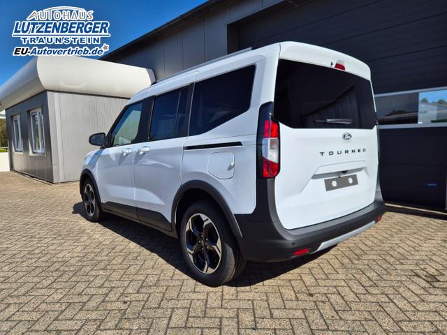 Ford Tourneo Courier 1.0 EcoBoost 125PS Active Teil-Leder Sitzheizung Lenkradheizung Klimaautomatik PDC v+h R&uuml;ckf.-Kamera ACC TWA Frontscheibe beheizb. Ford-Navi SYNC4 Apple CarPlay + Android Auto 