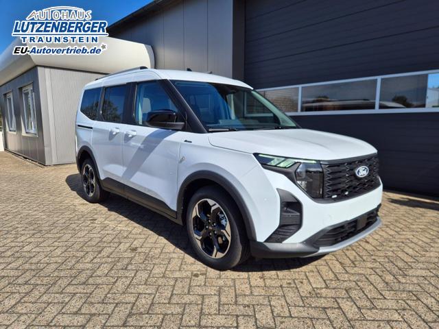 Ford Tourneo Courier 1.0 EcoBoost 125PS Active Teil-Leder Sitzheizung Lenkradheizung Klimaautomatik PDC v+h R&uuml;ckf.-Kamera ACC TWA Frontscheibe beheizb. Ford-Navi SYNC4 Apple CarPlay + Android Auto 