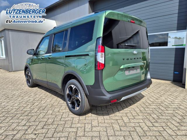 Ford Tourneo Courier 1.0 EcoBoost 125PS Active Teil-Leder Sitzheizung Lenkradheizung Klimaautomatik PDC v+h R&uuml;ckf.-Kamera ACC TWA Frontscheibe beheizb. Ford-Navi SYNC4 Apple CarPlay + Android Auto 
