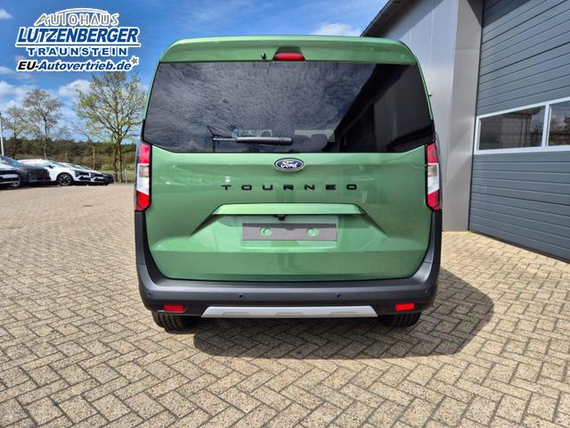 Ford Tourneo Courier 1.0 EcoBoost 125PS Active Teil-Leder Sitzheizung Lenkradheizung Klimaautomatik PDC v+h R&uuml;ckf.-Kamera ACC TWA Frontscheibe beheizb. Ford-Navi SYNC4 Apple CarPlay + Android Auto 