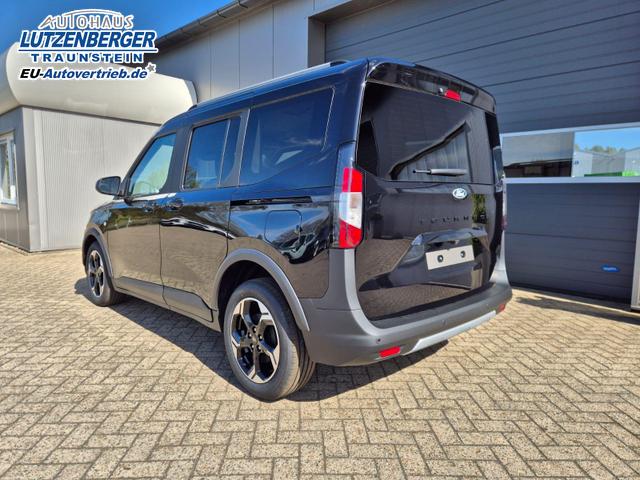 Ford Tourneo Courier 1.0 EcoBoost 125PS Active Teil-Leder Sitzheizung Lenkradheizung Klimaautomatik PDC v+h R&uuml;ckf.-Kamera ACC TWA Frontscheibe beheizb. Ford-Navi SYNC4 Apple CarPlay + Android Auto 