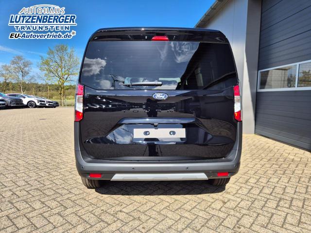 Ford Tourneo Courier 1.0 EcoBoost 125PS Active Teil-Leder Sitzheizung Lenkradheizung Klimaautomatik PDC v+h R&uuml;ckf.-Kamera ACC TWA Frontscheibe beheizb. Ford-Navi SYNC4 Apple CarPlay + Android Auto 