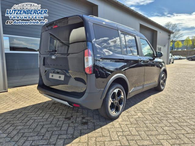 Ford Tourneo Courier 1.0 EcoBoost 125PS Active Teil-Leder Sitzheizung Lenkradheizung Klimaautomatik PDC v+h R&uuml;ckf.-Kamera ACC TWA Frontscheibe beheizb. Ford-Navi SYNC4 Apple CarPlay + Android Auto 