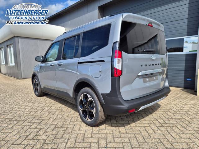 Ford Tourneo Courier 1.0 EcoBoost 125PS Active Teil-Leder Sitzheizung Lenkradheizung Klimaautomatik PDC v+h R&uuml;ckf.-Kamera ACC TWA Frontscheibe beheizb. Ford-Navi SYNC4 Apple CarPlay + Android Auto 