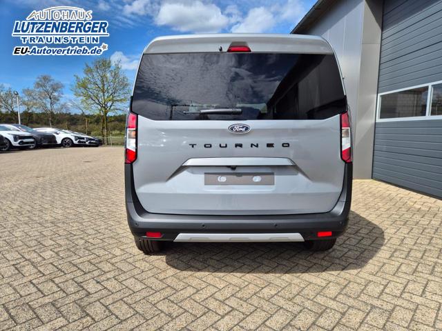 Ford Tourneo Courier 1.0 EcoBoost 125PS Active Teil-Leder Sitzheizung Lenkradheizung Klimaautomatik PDC v+h R&uuml;ckf.-Kamera ACC TWA Frontscheibe beheizb. Ford-Navi SYNC4 Apple CarPlay + Android Auto 