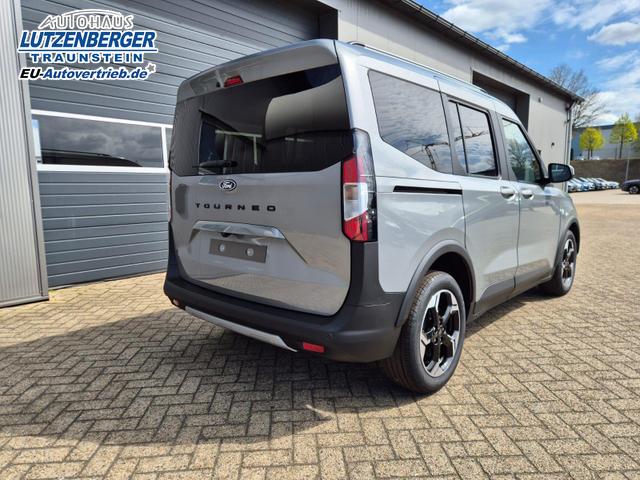 Ford Tourneo Courier 1.0 EcoBoost 125PS Active Teil-Leder Sitzheizung Lenkradheizung Klimaautomatik PDC v+h R&uuml;ckf.-Kamera ACC TWA Frontscheibe beheizb. Ford-Navi SYNC4 Apple CarPlay + Android Auto 