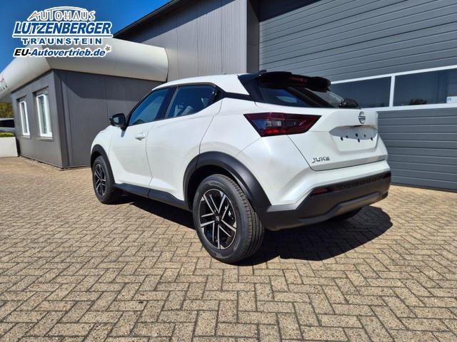 Nissan Juke 1.0 DIG-T 114PS N-Connecta Teil-Leder Klimaautomatik PDC v+h R&uuml;ckf.Kamera Bluetooth Touchscreen Apple CarPlay Android Auto 17"LM 