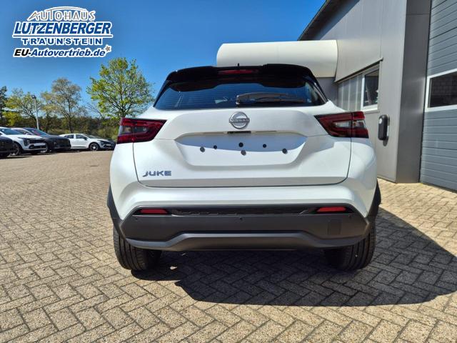 Nissan Juke 1.0 DIG-T 114PS N-Connecta Teil-Leder Klimaautomatik PDC v+h R&uuml;ckf.Kamera Bluetooth Touchscreen Apple CarPlay Android Auto 17"LM 