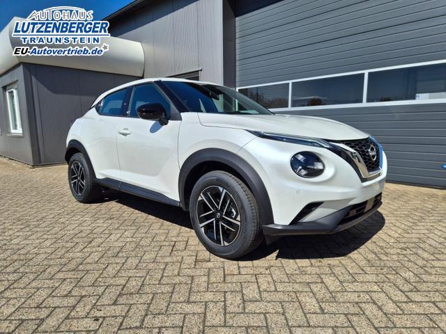 Nissan Juke 1.0 DIG-T 114PS N-Connecta Sitzheizung Lenkradheizung Teil-Leder Klimaautomatik PDC v+h R&uuml;ckf.Kamera Bluetooth Touchscreen Apple CarPlay Android Auto 17"LM 