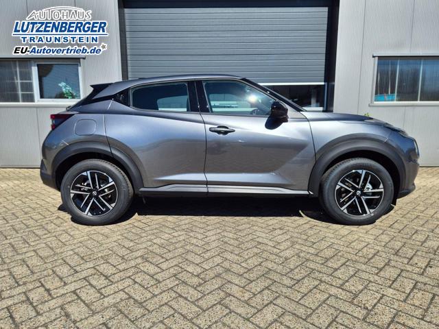 Nissan Juke 1.0 DIG-T 114PS N-Connecta Teil-Leder Klimaautomatik PDC v+h R&uuml;ckf.Kamera Bluetooth Touchscreen Apple CarPlay Android Auto 17"LM 