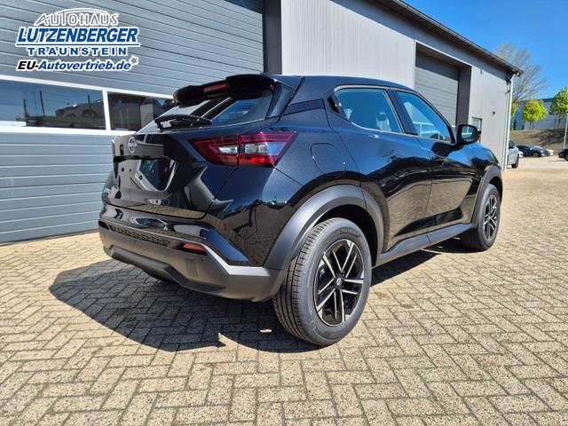 Nissan Juke 1.0 DIG-T 114PS N-Connecta Teil-Leder Klimaautomatik PDC v+h R&uuml;ckf.Kamera Bluetooth Touchscreen Apple CarPlay Android Auto 17"LM 