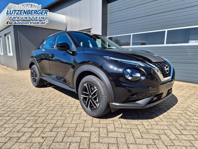 Nissan Juke 1.0 DIG-T 114PS N-Connecta Sitzheizung Lenkradheizung Teil-Leder Klimaautomatik PDC v+h R&uuml;ckf.Kamera Bluetooth Touchscreen Apple CarPlay Android Auto 17"LM 