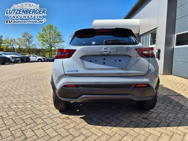 Nissan Juke 1.0 DIG-T 114PS N-Connecta Teil-Leder Klimaautomatik PDC v+h R&uuml;ckf.Kamera Bluetooth Touchscreen Apple CarPlay Android Auto 17"LM 