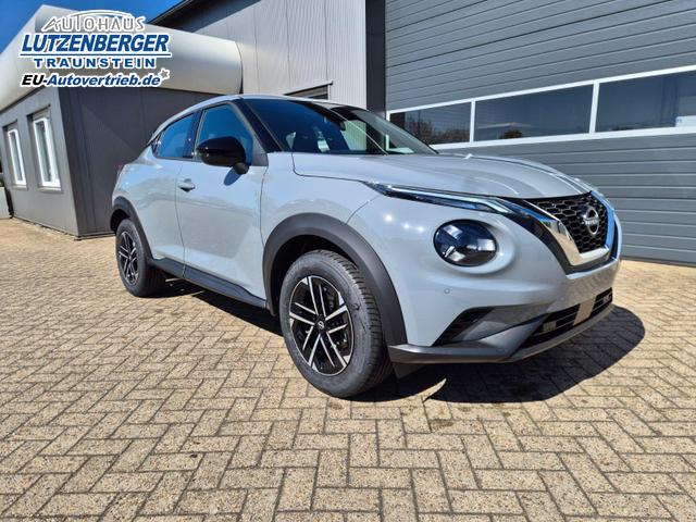 Nissan Juke 1.0 DIG-T 114PS N-Connecta Sitzheizung Lenkradheizung Teil-Leder Klimaautomatik PDC v+h R&uuml;ckf.Kamera Bluetooth Touchscreen Apple CarPlay Android Auto 17"LM 