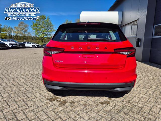 Skoda Fabia 1.0 TSI 95PS Selection 5-t&uuml;rig R&uuml;ckf.Kamera Parksensoren Sitzheizung Multifunktionslenkrad Klima Skoda-Radio Bluetooth Touchscreen Tempomat Nebelsch. Apple CarPlay + Android Auto 