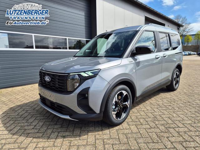 Ford Tourneo Courier 1.0 EcoBoost 125PS Active Teil-Leder Sitzheizung Lenkradheizung Klimaautomatik PDC v+h R&uuml;ckf.-Kamera ACC TWA Frontscheibe beheizb. Ford-Navi SYNC4 Apple CarPlay + Android Auto 
