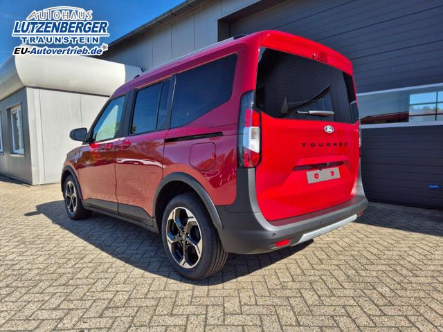 Ford Tourneo Courier 1.0 EcoBoost 125PS Active Teil-Leder Sitzheizung Lenkradheizung Klimaautomatik PDC v+h R&uuml;ckf.-Kamera ACC TWA Frontscheibe beheizb. Ford-Navi SYNC4 Apple CarPlay + Android Auto 
