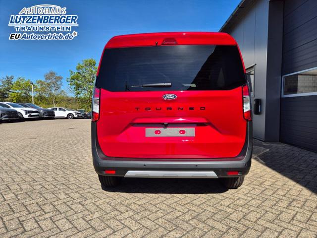 Ford Tourneo Courier 1.0 EcoBoost 125PS Active Teil-Leder Sitzheizung Lenkradheizung Klimaautomatik PDC v+h R&uuml;ckf.-Kamera ACC TWA Frontscheibe beheizb. Ford-Navi SYNC4 Apple CarPlay + Android Auto 