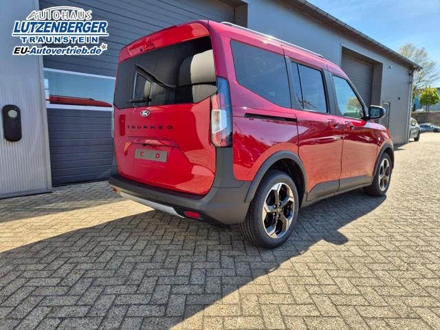 Ford Tourneo Courier 1.0 EcoBoost 125PS Active Teil-Leder Sitzheizung Lenkradheizung Klimaautomatik PDC v+h R&uuml;ckf.-Kamera ACC TWA Frontscheibe beheizb. Ford-Navi SYNC4 Apple CarPlay + Android Auto 