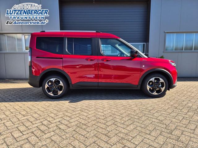 Ford Tourneo Courier 1.0 EcoBoost 125PS Active Teil-Leder Sitzheizung Lenkradheizung Klimaautomatik PDC v+h R&uuml;ckf.-Kamera ACC TWA Frontscheibe beheizb. Ford-Navi SYNC4 Apple CarPlay + Android Auto 
