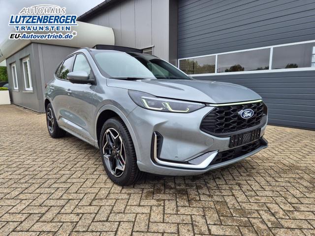 Ford Kuga ST-Line X 243PS PHEV Automatik Matrix-LED schwenkb. AHK elektr. PanoDach Sitzheizung v+h Lenkradheizung Frontscheibe beheizb. Navi SYNC4 Apple CarPlay Android Auto Touchscreen PDC 4xKamera 2xKeyless B+O Sound 19"LM vollelektr. Reichweite 65KM 