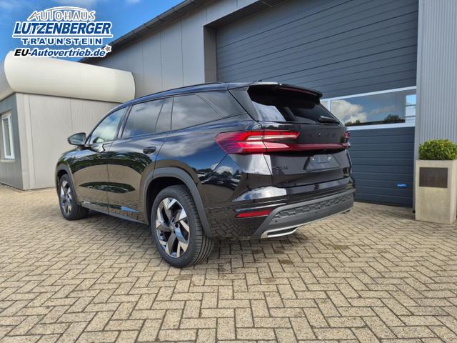 Skoda Kodiaq Sportline 1.5 TSI 204PS PHEV DSG schwenkb. AHK elektr. PanoDach HUD Alcantara PDC v+h 360&deg;Kamera CANTON Sound Klimaautomatik Sitzheizung Lenkradheizung Navi Apple CarPlay Android Auto 2xKeyless 19"LM vollelektr. Reichweite 116KM 