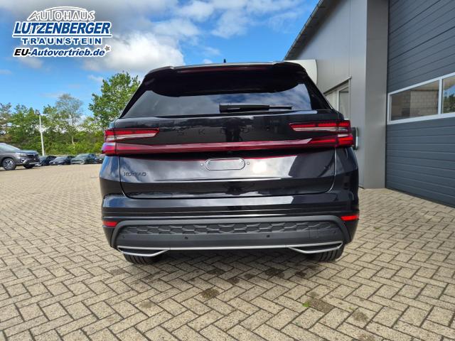 Skoda Kodiaq Sportline 1.5 TSI 204PS PHEV DSG schwenkb. AHK elektr. PanoDach HUD Alcantara PDC v+h 360&deg;Kamera CANTON Sound Klimaautomatik Sitzheizung Lenkradheizung Navi Apple CarPlay Android Auto 2xKeyless 19"LM vollelektr. Reichweite 116KM 