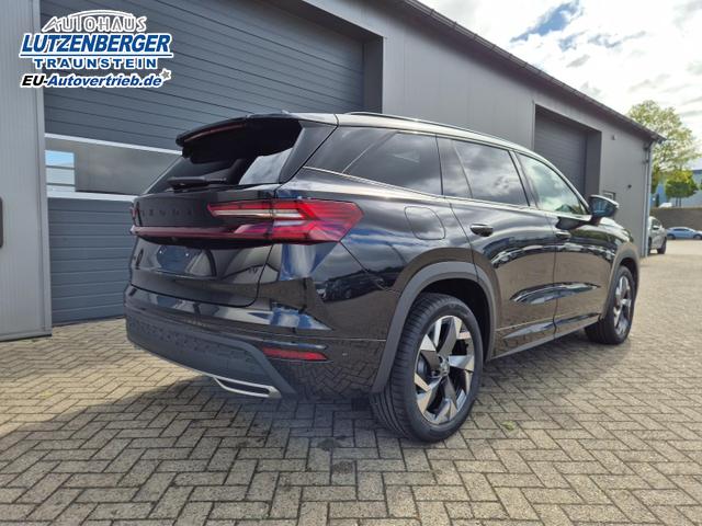 Skoda Kodiaq Sportline 1.5 TSI 204PS PHEV DSG schwenkb. AHK elektr. PanoDach HUD Alcantara PDC v+h 360&deg;Kamera CANTON Sound Klimaautomatik Sitzheizung Lenkradheizung Navi Apple CarPlay Android Auto 2xKeyless 19"LM vollelektr. Reichweite 116KM 
