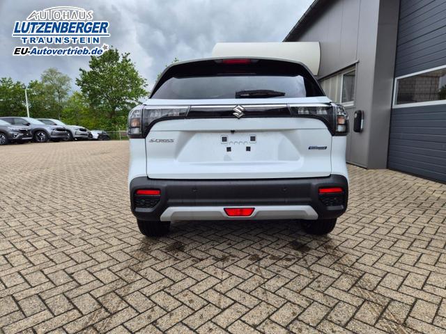 Suzuki S-Cross Comfort+ 110PS MHEV 4x4 ALLGRIP 1.4 Boosterjet Teilleder Navi Klimaautomatik Sitzheizung ACC PDC v+h 4x Kamera Suzuki-Radio Apple CarPlay Android Auto Touchscreen 2xKeyless 17-LM 