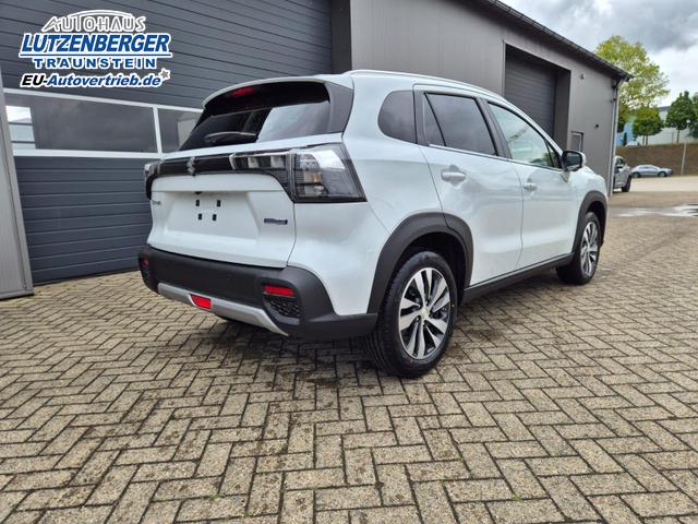 Suzuki S-Cross Comfort+ 110PS MHEV 4x4 ALLGRIP 1.4 Boosterjet Teilleder Navi Klimaautomatik Sitzheizung ACC PDC v+h 4x Kamera Suzuki-Radio Apple CarPlay Android Auto Touchscreen 2xKeyless 17-LM 