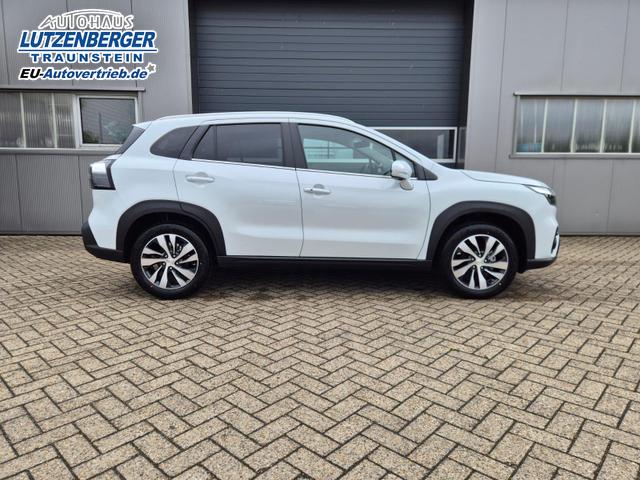 Suzuki S-Cross Comfort+ 110PS MHEV 4x4 ALLGRIP 1.4 Boosterjet Teilleder Navi Klimaautomatik Sitzheizung ACC PDC v+h 4x Kamera Suzuki-Radio Apple CarPlay Android Auto Touchscreen 2xKeyless 17-LM 