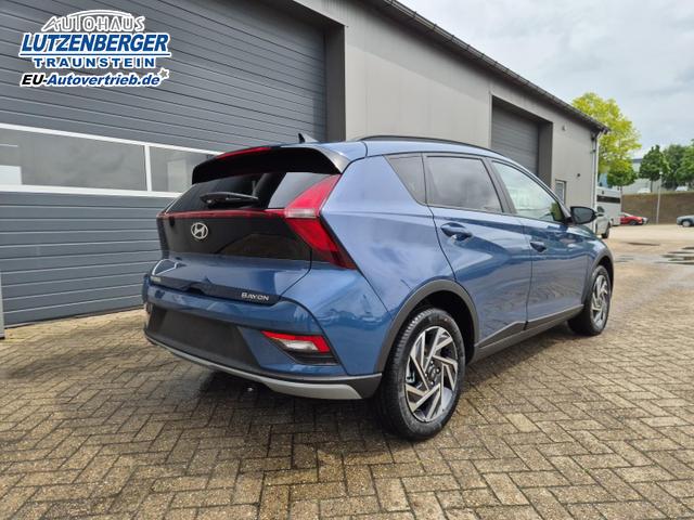 Hyundai BAYON Trend 1.0 T-GDI 90PS Automatik Klimaautomatik R&uuml;ckf.Kamera Parksensoren Sitzheizung Lenkradheizung Bluetooth Touchscreen Tempomat Apple CarPlay + Android Auto 16"LM 