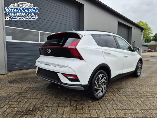 Hyundai BAYON Trend 1.0 T-GDI 90PS Automatik Klimaautomatik R&uuml;ckf.Kamera Parksensoren Sitzheizung Lenkradheizung Bluetooth Touchscreen Tempomat Apple CarPlay + Android Auto 16"LM 
