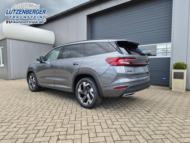 Skoda Kodiaq Sportline 1.5 TSI 204PS PHEV DSG schwenkb. AHK elektr. PanoDach HUD Alcantara PDC v+h 360&deg;Kamera CANTON Sound Klimaautomatik Sitzheizung Lenkradheizung Navi Apple CarPlay Android Auto 2xKeyless 19"LM vollelektr. Reichweite 116KM 