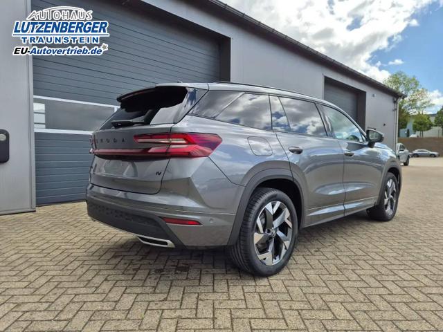 Skoda Kodiaq Sportline 1.5 TSI 204PS PHEV DSG schwenkb. AHK elektr. PanoDach HUD Alcantara PDC v+h 360&deg;Kamera CANTON Sound Klimaautomatik Sitzheizung Lenkradheizung Navi Apple CarPlay Android Auto 2xKeyless 19"LM vollelektr. Reichweite 116KM 