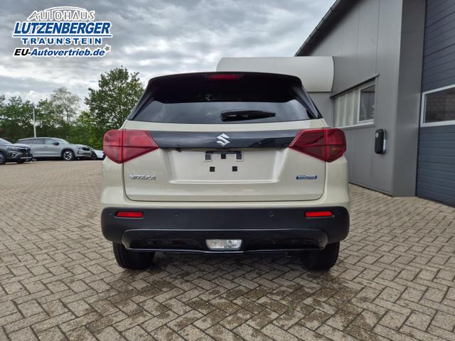 Suzuki Vitara Comfort+ 110PS Automatik MHEV 4x4 ALLGRIP 1.4 Boosterjet Black Edition Panodach Teilleder Navi Klimaautomatik Sitzheizung ACC PDC v+h R&uuml;ckf.Kamera Suzuki-Radio Apple CarPlay Android Auto Touchscreen 2xKeyless 17-LM 