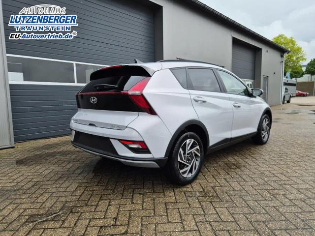 Hyundai BAYON Trend 1.0 T-GDI 90PS Automatik Klimaautomatik R&uuml;ckf.Kamera Parksensoren Sitzheizung Lenkradheizung Bluetooth Touchscreen Tempomat Apple CarPlay + Android Auto 16"LM 