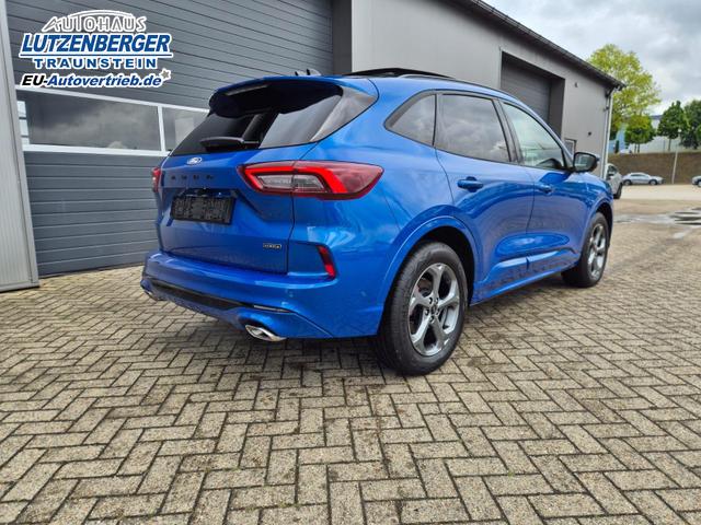 Ford Kuga ST-Line X 243PS PHEV Automatik HuD Matrix-LED schwenkb. AHK elektr. PanoDach Sitzheizung v+h Lenkradheizung Frontscheibe beheizb. Navi SYNC4 Apple CarPlay Android Auto Touchscreen PDC 4xKamera 2xKeyless B+O Sound 18"LM vollelektr. Reichweite 65K 