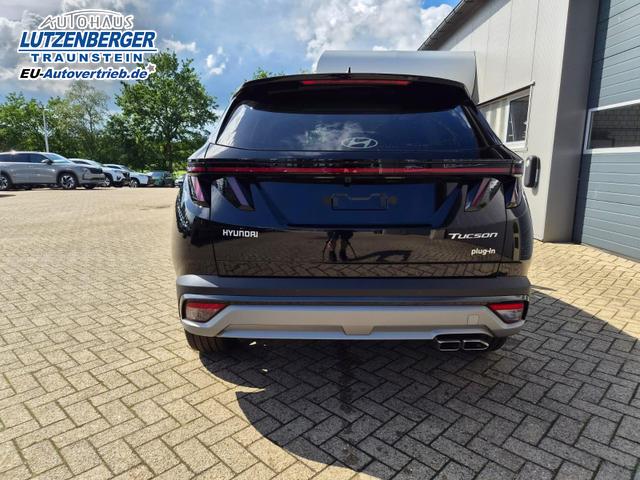 Hyundai TUCSON Trend 1.6 T-GDI 288PS Automatik PHEV Krell-Sound Teill-Leder elektr. Heckklappe ACC Klimaautomatik Sitzheizung Lenkrandheizung Navi PDC v+h R&uuml;ckf.Kamera Apple CarPlay + Android Auto 2xKeyless 19-LM vollelektr. Reichweite 68KM 