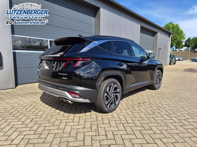 Hyundai TUCSON Trend 1.6 T-GDI 288PS Automatik PHEV Krell-Sound Teill-Leder elektr. Heckklappe ACC Klimaautomatik Sitzheizung Lenkrandheizung Navi PDC v+h R&uuml;ckf.Kamera Apple CarPlay + Android Auto 2xKeyless 19-LM vollelektr. Reichweite 68KM 
