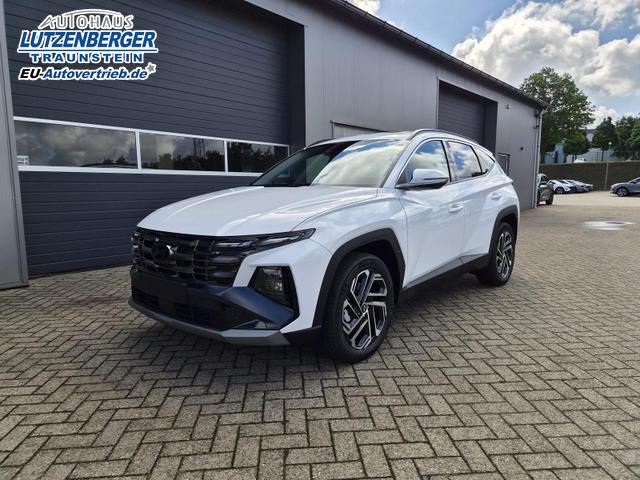 Hyundai TUCSON Trend 1.6 T-GDI 288PS Automatik PHEV Krell-Sound Teill-Leder elektr. Heckklappe ACC Klimaautomatik Sitzheizung Lenkrandheizung Navi PDC v+h R&uuml;ckf.Kamera Apple CarPlay + Android Auto 2xKeyless 19-LM vollelektr. Reichweite 68KM 