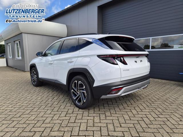 Hyundai TUCSON Trend 1.6 T-GDI 288PS Automatik PHEV Krell-Sound Teill-Leder elektr. Heckklappe ACC Klimaautomatik Sitzheizung Lenkrandheizung Navi PDC v+h R&uuml;ckf.Kamera Apple CarPlay + Android Auto 2xKeyless 19-LM vollelektr. Reichweite 68KM 