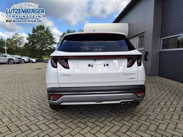Hyundai TUCSON Trend 1.6 T-GDI 288PS Automatik PHEV Krell-Sound Teill-Leder elektr. Heckklappe ACC Klimaautomatik Sitzheizung Lenkrandheizung Navi PDC v+h R&uuml;ckf.Kamera Apple CarPlay + Android Auto 2xKeyless 19-LM vollelektr. Reichweite 68KM 