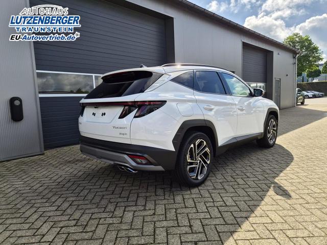 Hyundai TUCSON Trend 1.6 T-GDI 288PS Automatik PHEV Krell-Sound Teill-Leder elektr. Heckklappe ACC Klimaautomatik Sitzheizung Lenkrandheizung Navi PDC v+h R&uuml;ckf.Kamera Apple CarPlay + Android Auto 2xKeyless 19-LM vollelektr. Reichweite 68KM 