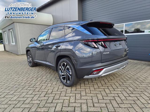 Hyundai TUCSON Trend 1.6 T-GDI 288PS Automatik PHEV Krell-Sound Teill-Leder elektr. Heckklappe ACC Klimaautomatik Sitzheizung Lenkrandheizung Navi PDC v+h R&uuml;ckf.Kamera Apple CarPlay + Android Auto 2xKeyless 19-LM vollelektr. Reichweite 68KM 