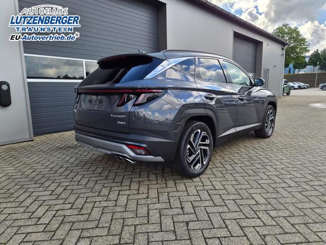Hyundai TUCSON Trend 1.6 T-GDI 288PS Automatik PHEV Krell-Sound Teill-Leder elektr. Heckklappe ACC Klimaautomatik Sitzheizung Lenkrandheizung Navi PDC v+h R&uuml;ckf.Kamera Apple CarPlay + Android Auto 2xKeyless 19-LM vollelektr. Reichweite 68KM 