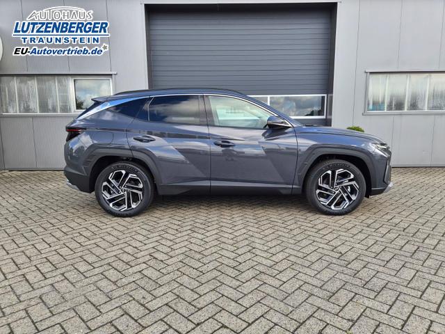 Hyundai TUCSON Trend 1.6 T-GDI 288PS Automatik PHEV Krell-Sound Teill-Leder elektr. Heckklappe ACC Klimaautomatik Sitzheizung Lenkrandheizung Navi PDC v+h R&uuml;ckf.Kamera Apple CarPlay + Android Auto 2xKeyless 19-LM vollelektr. Reichweite 68KM 