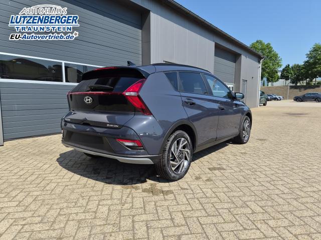 Hyundai BAYON Trend 1.0 T-GDI 90PS Automatik Klimaautomatik R&uuml;ckf.Kamera Parksensoren Sitzheizung Lenkradheizung Bluetooth Touchscreen Tempomat Apple CarPlay + Android Auto 16"LM 