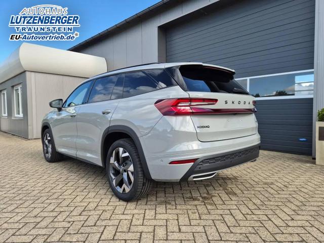 Skoda Kodiaq Sportline 1.5 TSI 204PS PHEV DSG schwenkb. AHK elektr. PanoDach HUD Alcantara PDC v+h 360&deg;Kamera CANTON Sound Klimaautomatik Sitzheizung Lenkradheizung Navi Apple CarPlay Android Auto 2xKeyless 19"LM vollelektr. Reichweite 116KM 